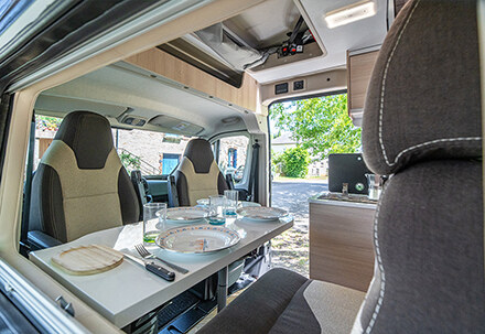 Book a 4-seater campervan for your next road trip
