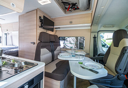 Book a 4-seater campervan for your next road trip