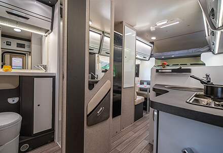 Rent a 6-seater coachbuilt motorhome