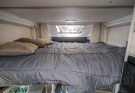 Rent a 4-Seater semi-integrated motorhome