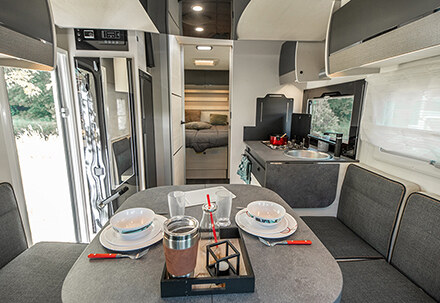 Rent a 4-Seater semi-integrated motorhome