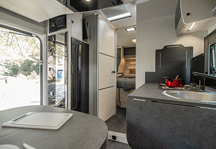 Rent a 4-Seater semi-integrated motorhome