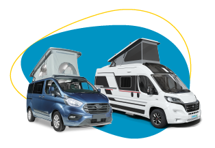 Campervan and van